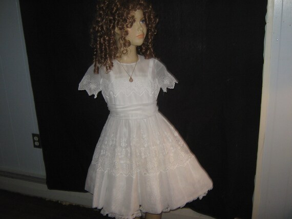 1930's Organdy Communion Dress