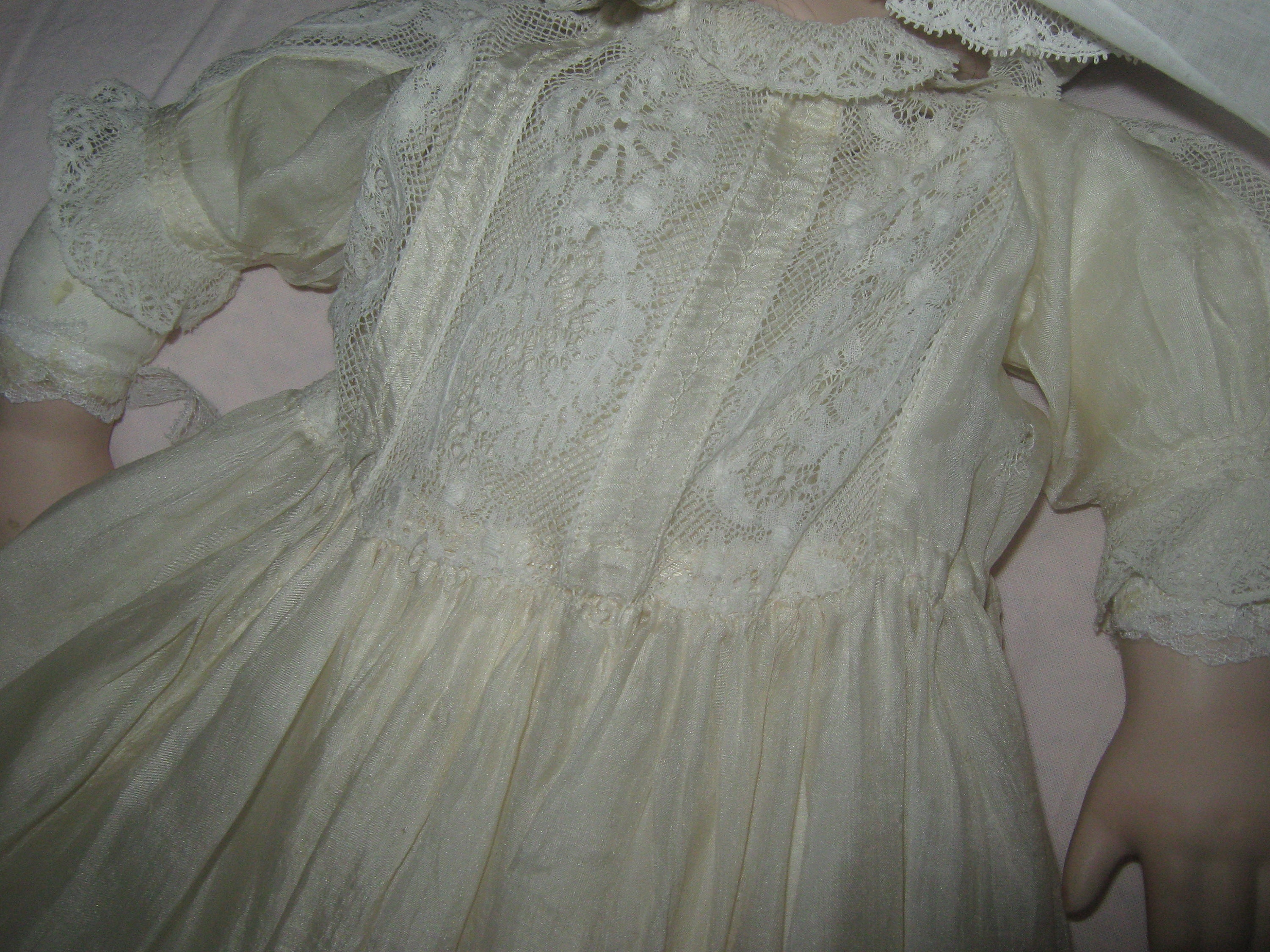 vintage lace christening gowns