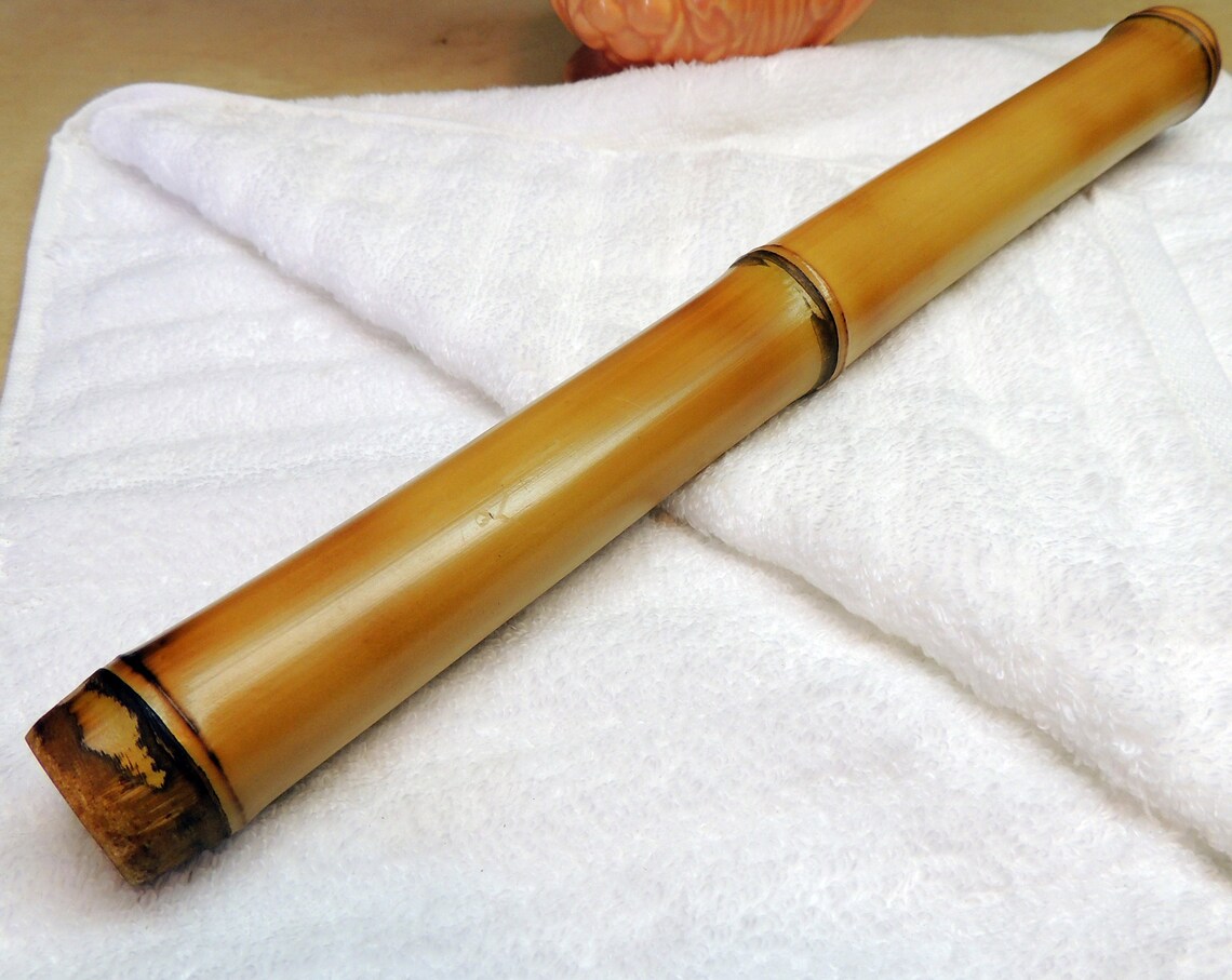 Heat Treated Bamboo massage stick 13 long Reflexogoly Etsy