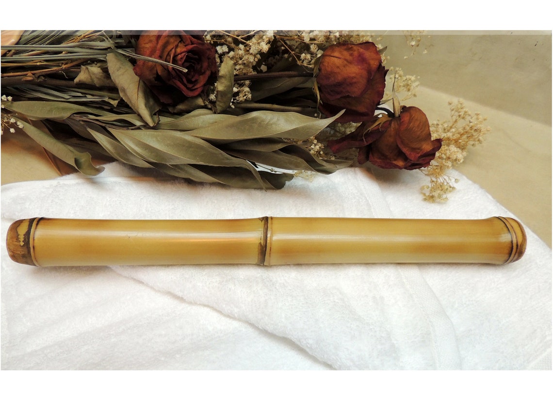 Heat Treated Bamboo massage stick 13 long Reflexogoly Etsy
