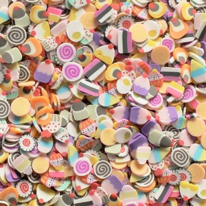 Polymer Clay Assorted Dessert Slices - 6mm