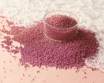 Fake Candy Pink Metallic Sprinkles