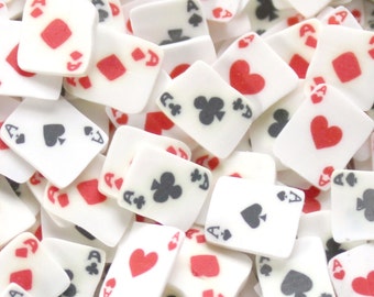 150 Ace Suite Playing Card Slices