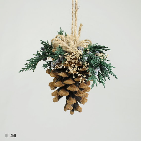 Pinecone christmas ornaments Clearance