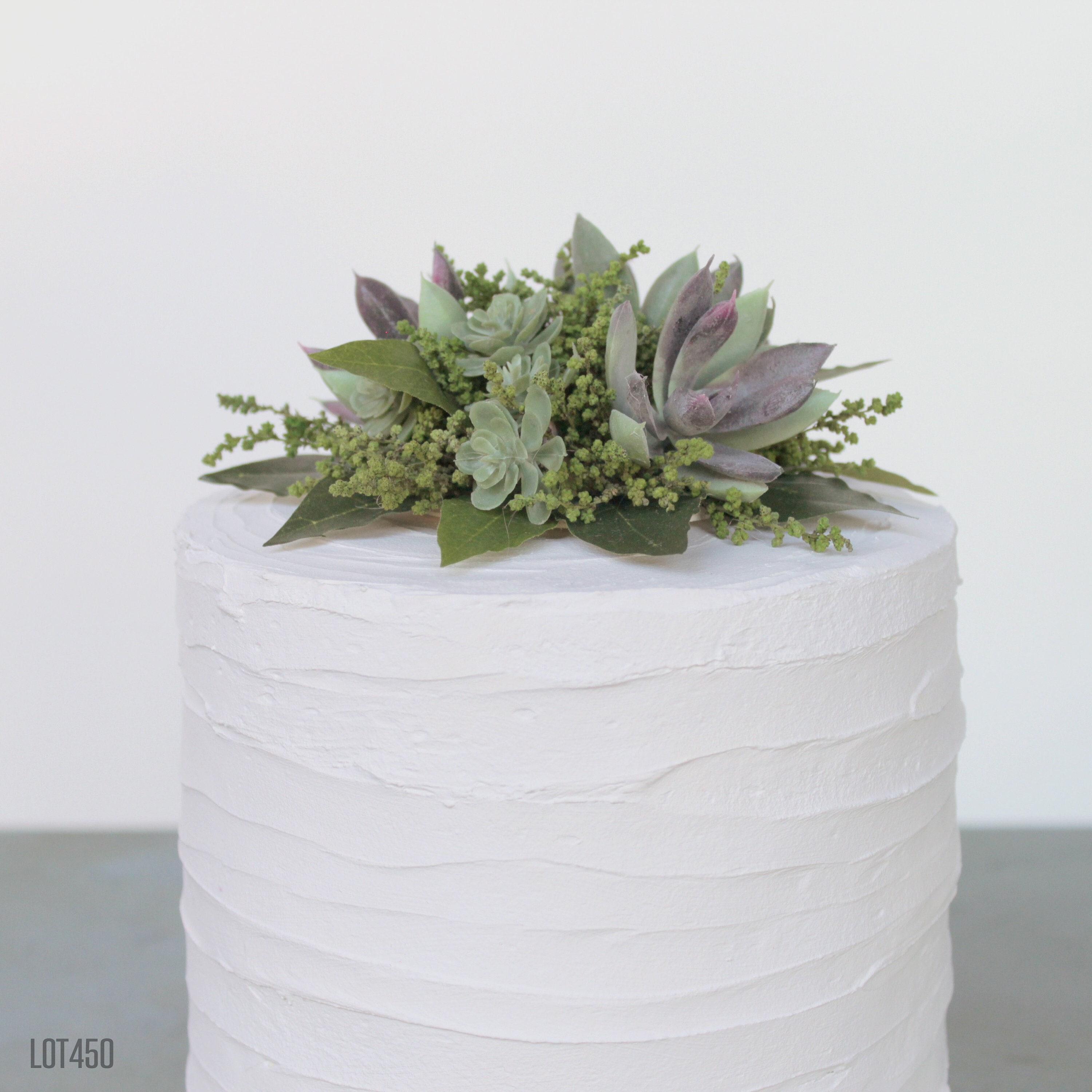 Succulent Wedding Cake Topper Floral Cake Top Decoration - Etsy