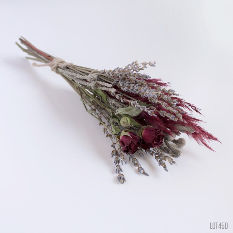 Red Dried Flower Bundle Mix Assortment of Loose Cut Flower Etsy