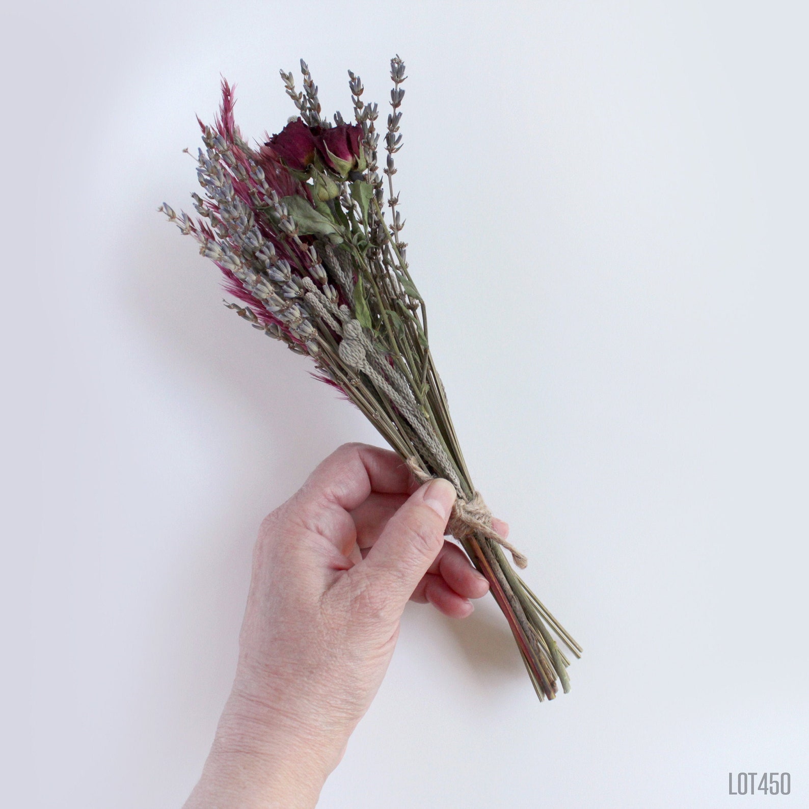 Red Dried Flower Bundle Mix Assortment of Loose Cut Flower Etsy