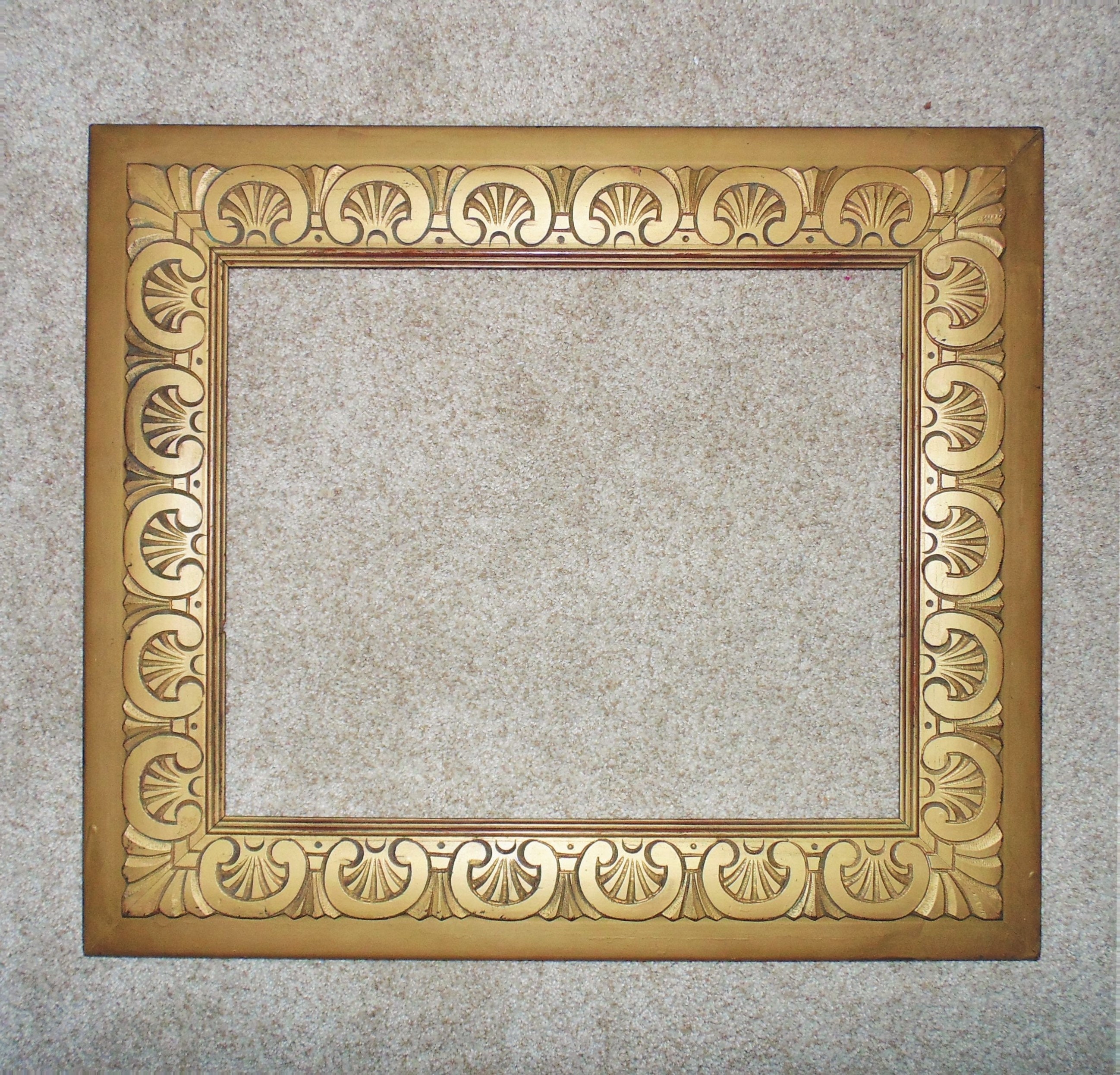 Vintage Art Deco Picture Frame for Portrait Painting Print Etsy