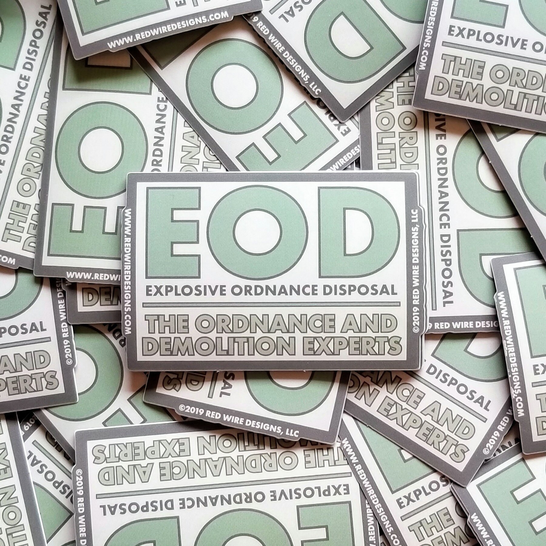 Explosive Ordnance Disposal Multicam Matte Vinyl Sticker EOD - Etsy Ireland