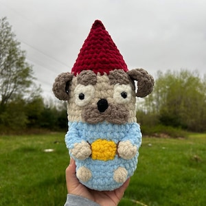 Bluey Crochet Pattern - Heeler - Gerald the Gnome - Gerald - Jeremy from Bluey - Jeremy - Gnome - Crochet Pattern - Gnome Crochet Pattern