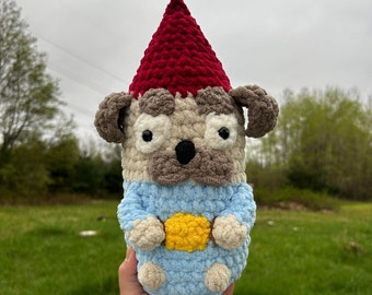 Bluey Crochet Pattern - Heeler - Gerald the Gnome - Gerald - Jeremy from Bluey - Jeremy - Gnome - Crochet Pattern - Gnome Crochet Pattern