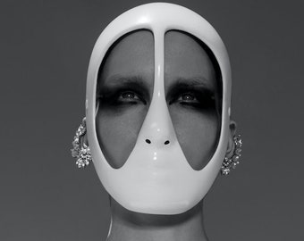 Black Full Face Mask - Etsy