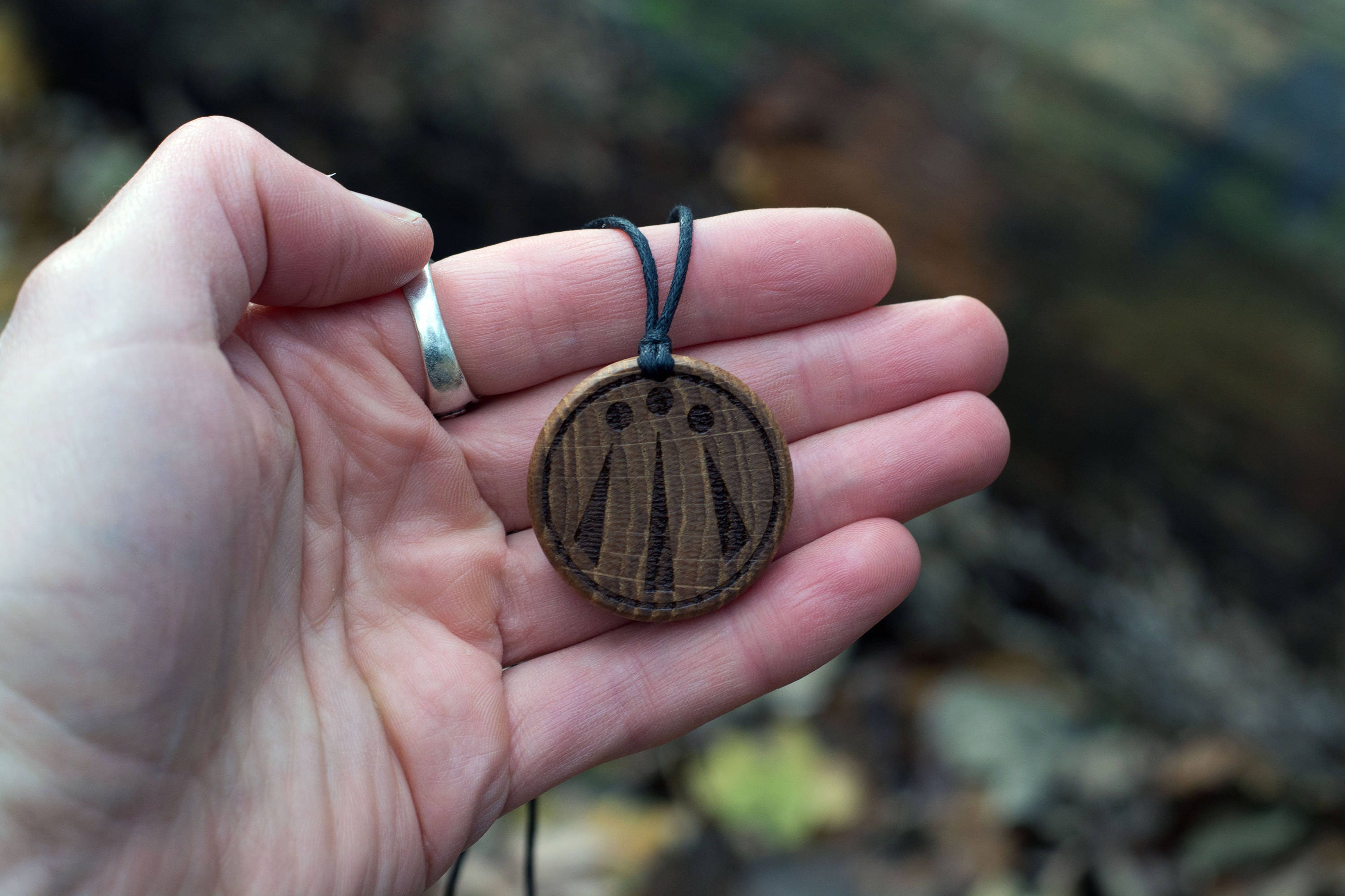Awen Symbol Druid Pendant Jewelry