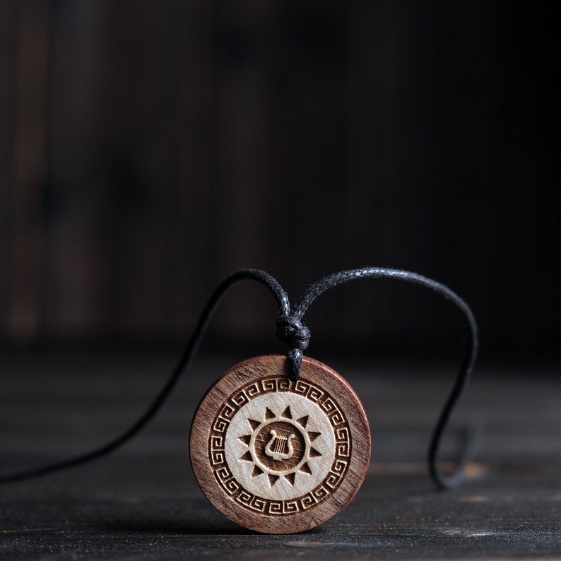 Apollo Necklace-greek God Pendant-sun God Necklace-light God Jewelry ...