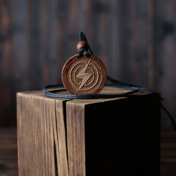 Zeus Necklace-Greek Symbol Pendant-Jupiter God Necklace-Ancient Greek-Thunder God-Sky God.
