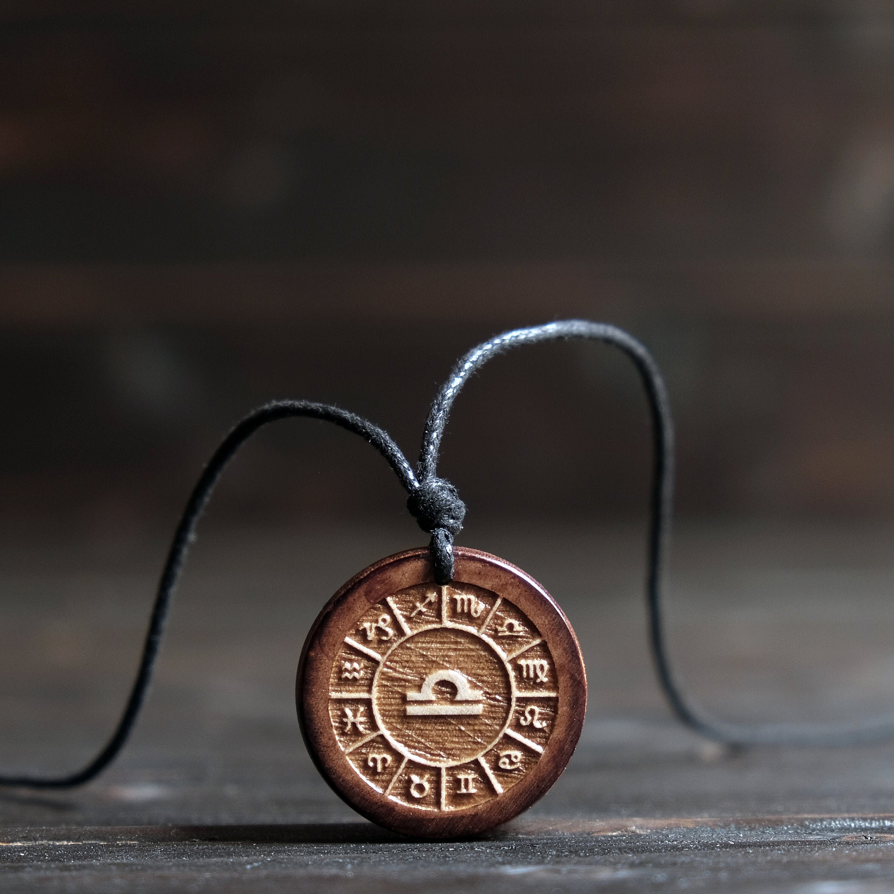 Sign Necklace Libra Pendant Zodiac 