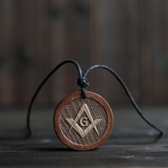 Freemason Necklace Pendant, Masonic Jewelry, Knights Templar Necklace, Freemasonry Pendant, Knights Templar Symbol, Masonic Symbol Gift.