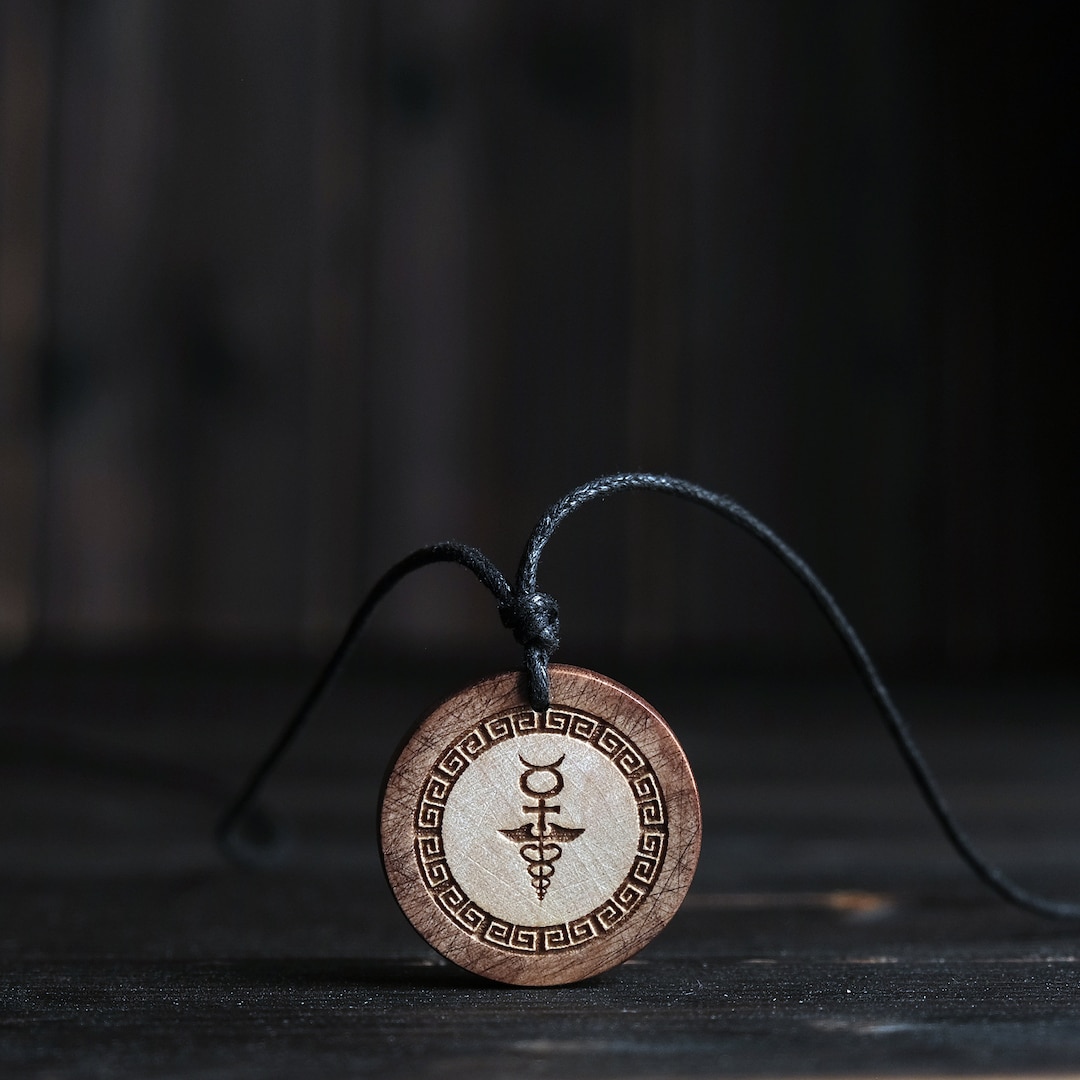 Hermes Necklace-greek Symbol Pendant-ancient Greek Mythology
