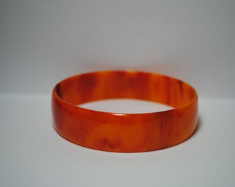 Vintage Tequila Sunrise  Bakelite Bracelet ( Reduced Price)