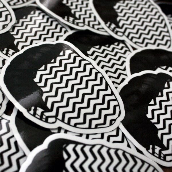 Black Lodge Coop Vinyl Sticker