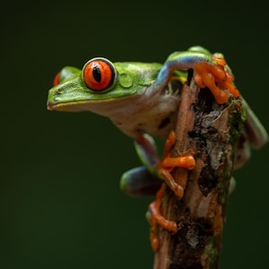 Red-eyed Tree Frog in Costa Rica