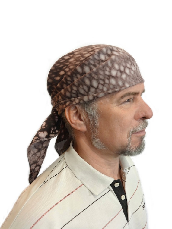 Mens Cotton Bandana Scarf Hand Dyed Wild Rag Tie Dye Brown Beige Square Head Wrap Personalisation Neckerchief Sports Running Fitness Mask Etsy Canada