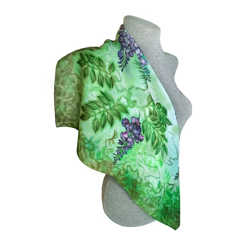 Wool and Silk Square Scarf