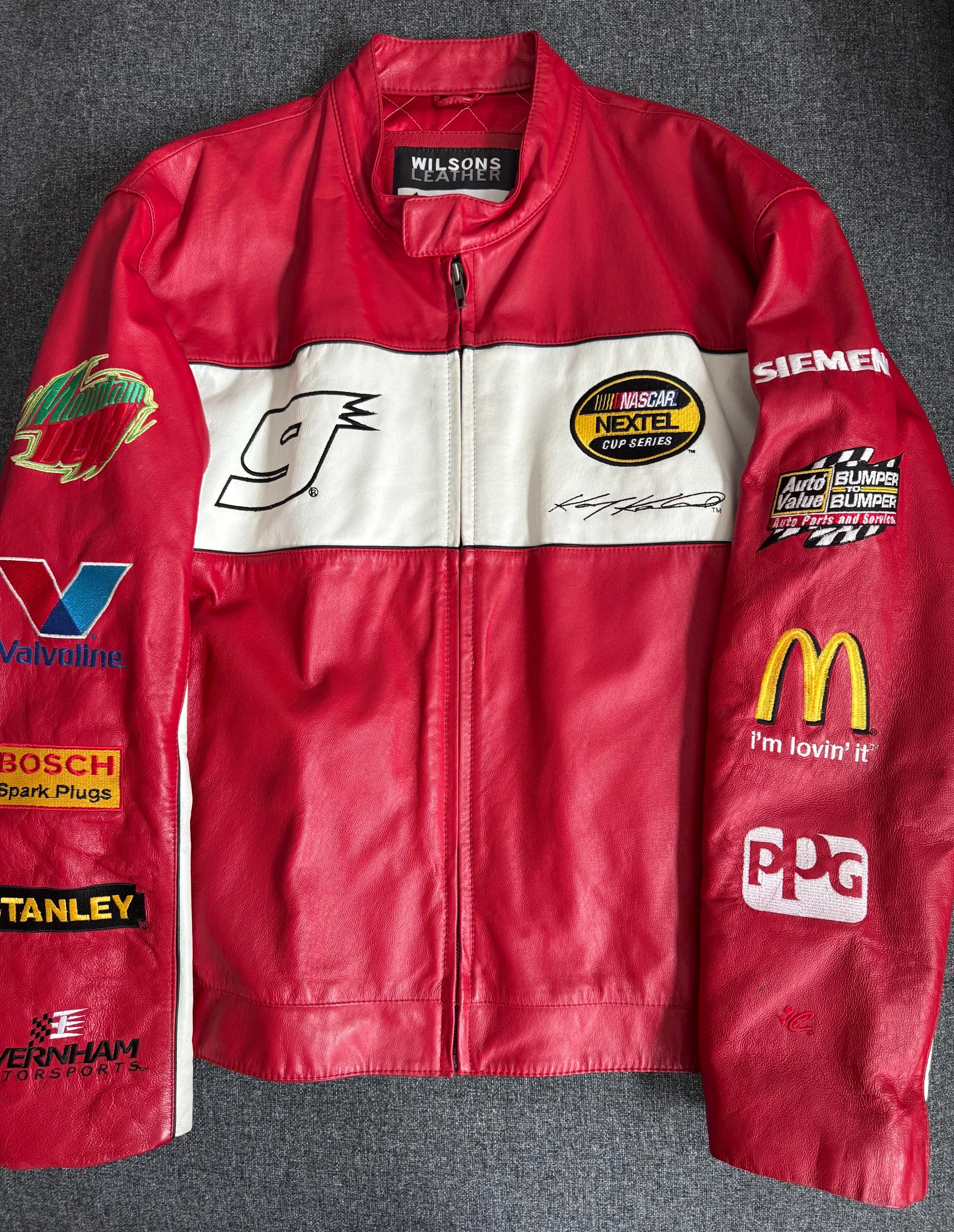Dale Earnhardt Leather Jacket - Etsy