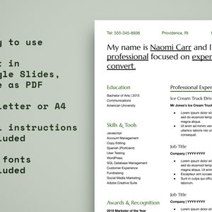 Stylish Google Slides Resume Template - Il 300x300.3090957654 Rt1z 