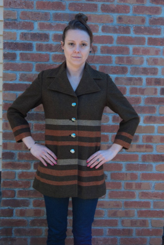 Vintage pea coat *label advice welcomed*