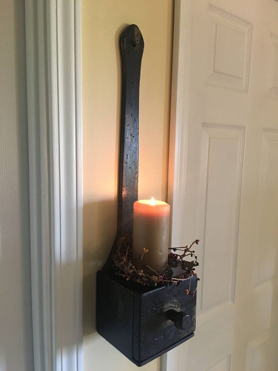 Wooden Sconces Fixer Upper Decor Rustic Wood Sconces Wood Etsy