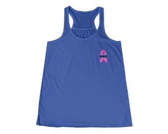 Breast Cancer Warrior Racerback Tank: Awareness Gift