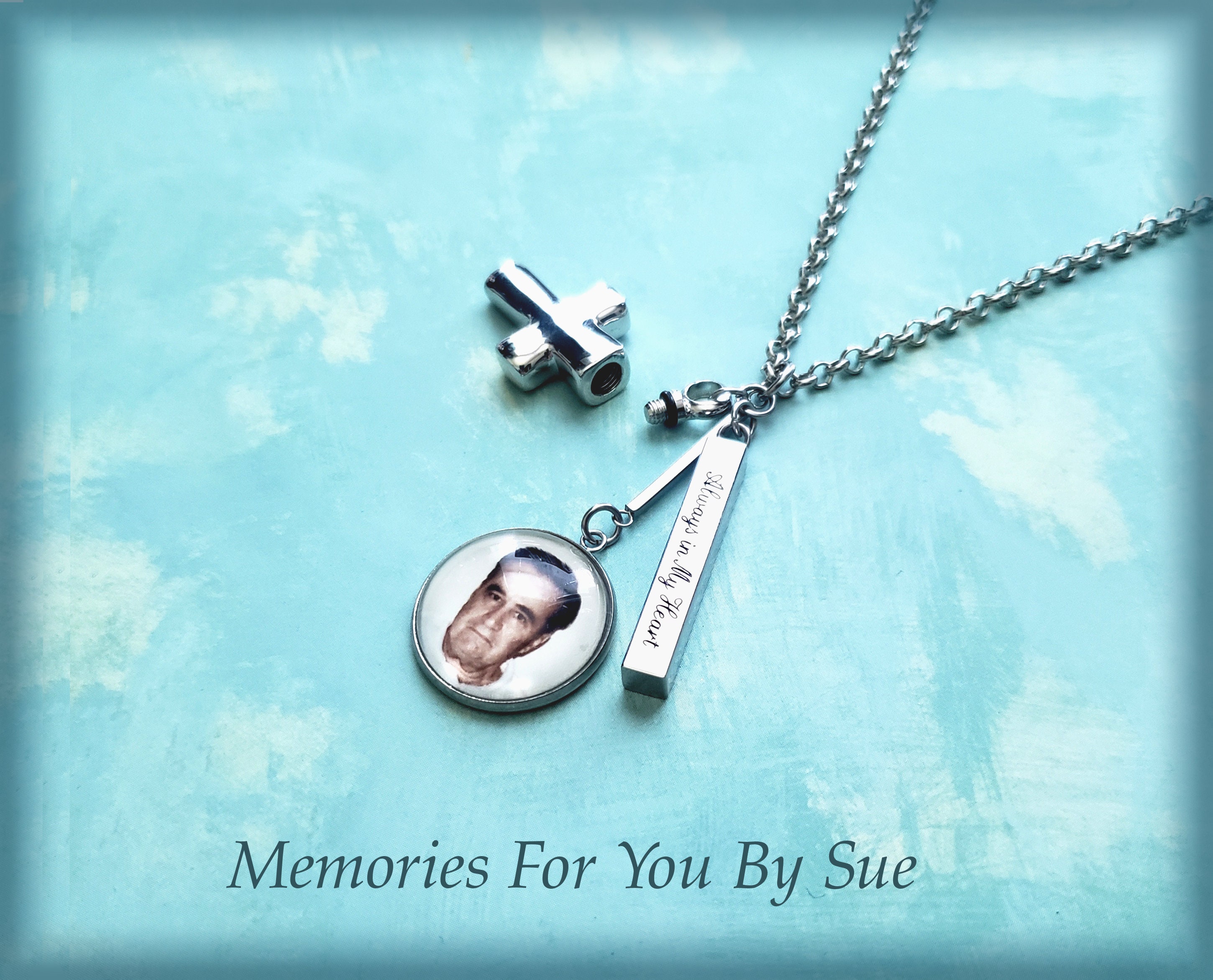 Stainless Steel Personalized Urn NecklaceCustom Urn Necklace Etsy