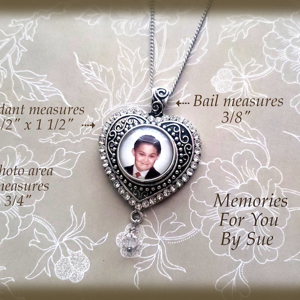 Necklace With Picture Inside Etsy