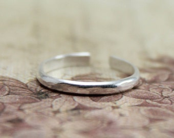 Sterling Silver Toe Ring - Adjustable Toe Ring