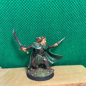 Painted Male Elf Warrior