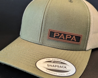 Papa Hat, Papa Baseball Cap, Papa Gift, Gifts for PAPA Fathers Day Gifts, Papa Birthday Gift, Pregnancy Announcement Gifts, 2024 Papa Cap