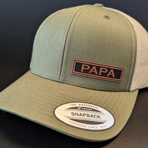 Papa Hat, Papa Baseball Cap, Papa Gift, Gifts for PAPA Fathers Day Gifts, Papa Birthday Gift, Pregnancy Announcement Gifts, 2024 Papa Cap