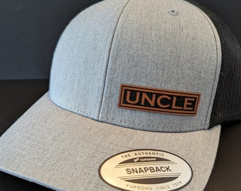 Uncle Hat, Uncle Patch Cap, Uncle Birthday Gifts, Personalized Gifts Uncle, Funcle, Best Uncle Gift Ideas, 2024 Best Uncle Trucker Hat