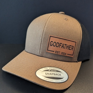 PADRINO Hat, Padrino Godfather Cap, Godfather Gift Ideas, Godfather Birthday Gifts, Fathers Day Gifts, Custom Hispanic Padrino Trucker Hats