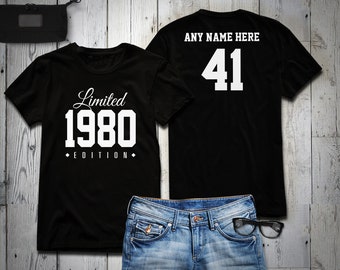 41st Birthday Tshirt Etsy