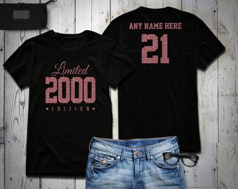 21st Birthday Shirt Etsy