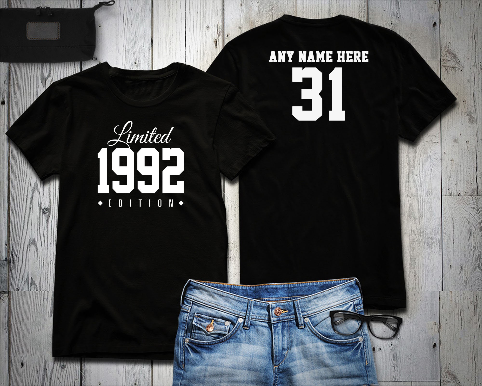 1992 Limited Edition 31st Birthday Party Shirt 31 Years Old - Etsy
