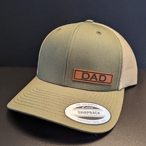 Dad Hat, Dad Patch Cap, Dad Trucker Hat, Dad Birthday Gift, New Dad Pregnancy Announcement Gift, 2024 Christmas Gift, Dad Cap