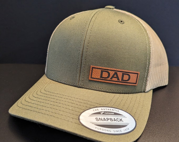 Dad Hat, Dad Patch Cap, Dad Trucker Hat, Dad Birthday Gift, New Dad Pregnancy Announcement Gift, 2024 Christmas Gift, Dad Cap