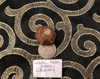 White Moonstone Orgonite Charm #4