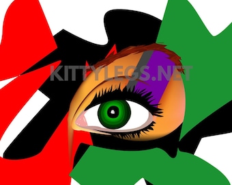 Vogelauge Ansicht Illustration