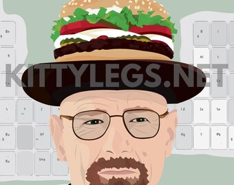 Heisenburger Illustration