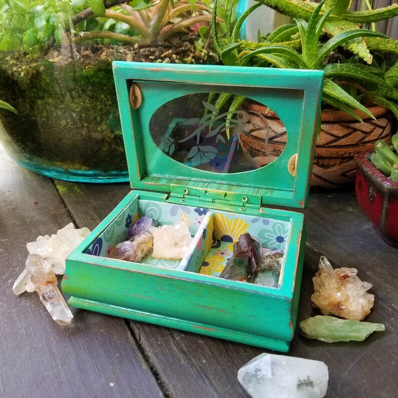 Vintage Jewelry Box Jewelry Box Rustic Jewelry Box Etsy