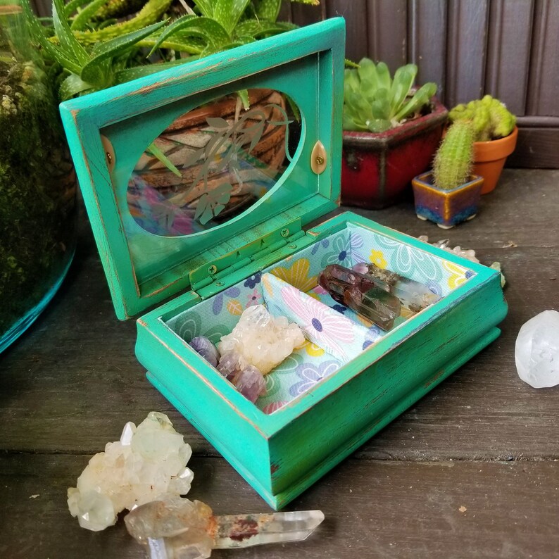 Vintage Jewelry Box Jewelry Box Rustic Jewelry Box Etsy